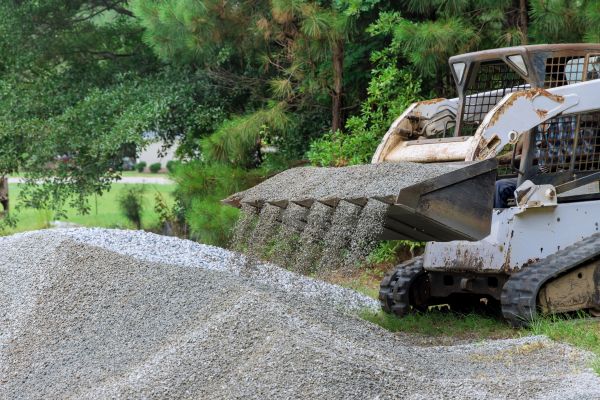 Crusher Run Spreading in Nashville