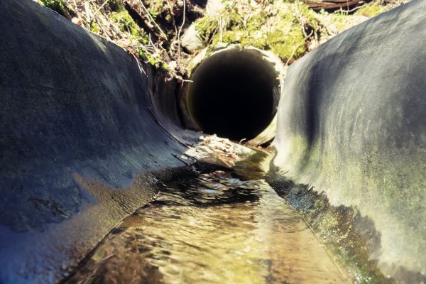Drainage Swale Installation in Nashville