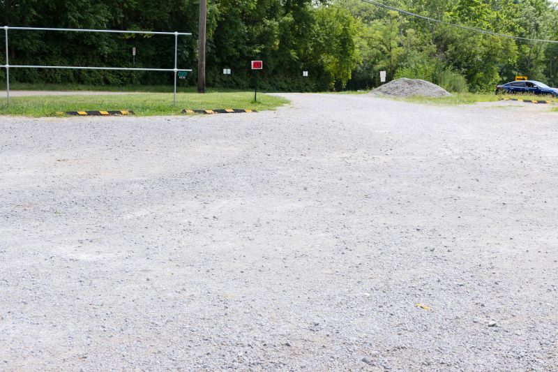 Gravel Parking Lot Grading